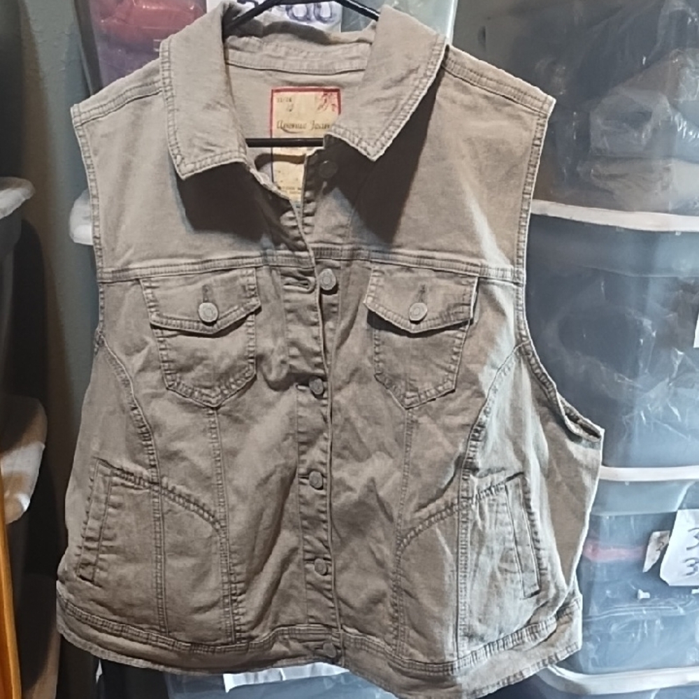 Avenue jeans Light Grey Vest